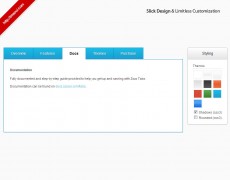 Zozo Tabs 6.5 меню вкладки для Вашего сайта