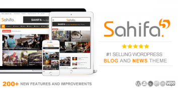 Sahifa 5.5.2 адаптивный шаблон wordpress