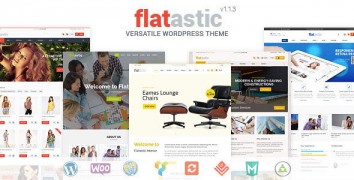 Flatastic 1.4.6 адаптивный шаблон wordpress