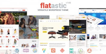 Flatastic 1.4.7 адаптивный шаблон wordpress