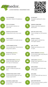 Venedor 2.4.1 адаптивный шаблон wordpress