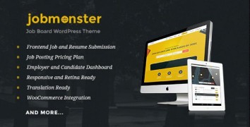 Jobmonster 2.9.0 адаптивный шаблон wordpress