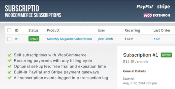 Subscriptio 2.2.1 плагин wordpress