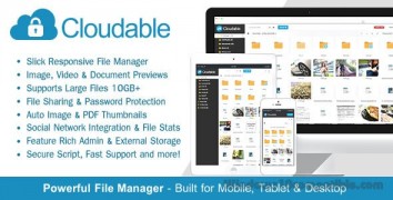 Cloudable 1.1 хостинга файлов скрипт