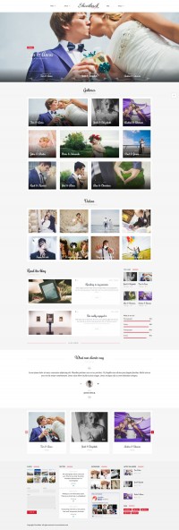 Shootback 1.1.1 адаптивный шаблон wordpress