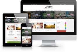 Voice 2.0 адаптивная тема wordpress