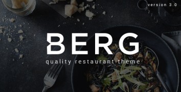 BERG 2.3 адаптивная тема wordpress