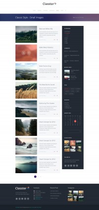 Classter 2.0 адаптивный шаблон wordpress