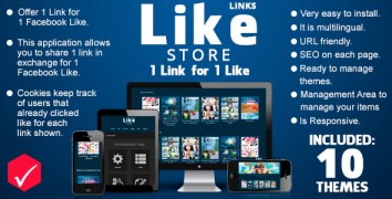 Like Store Links 1.2.0 скрипт обмена лайками
