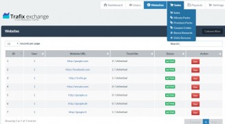 Trafix 1.0.0 скрипт обмена трафиком