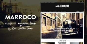 Marroco 1.5 адаптивный шаблон wordpress