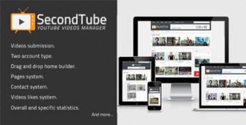 SecondTube 1.0.0 скрипт видео сайта
