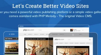 PHPMelody 2.6.1 rus скрипт мультимедиа сайта