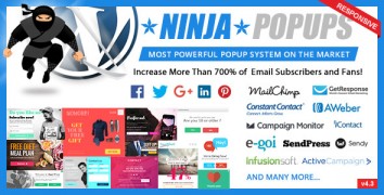 Ninja Popups 4.3.7 всплывающие popups окна wordpress