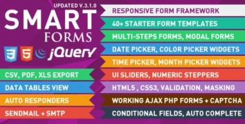 Smart Forms 3.1.0 конструктор форм для сайта