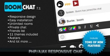 BoomChat 7.1 удобный скрипт многопользовательского чата