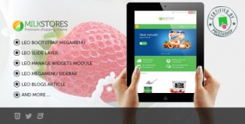 Leo Milk 1.6.1.4 адаптивный шаблон wordpress