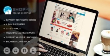 Leo Shopping 1.6.1.1 адаптивный шаблон wordpress