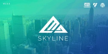 Skyline 1.1.1 адаптивный шаблон wordpress