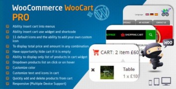 WooCommerce Cart WooCart Pro 2.2.0 плагин wordpress