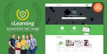eLearning WP 2.3 адаптивный шаблон wordpress