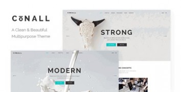 Conall 1.2.1 адаптивный шаблон wordpress