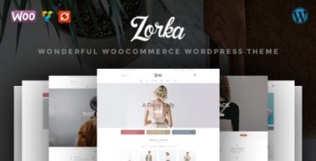 ZORKA 1.2.2 адаптивный шаблон wordpress