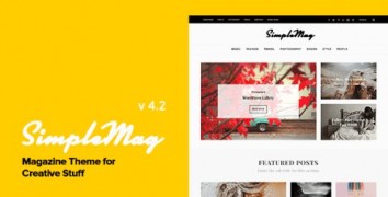 SimpleMag 4.2 адаптивный шаблон wordpress