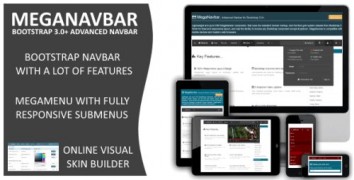 MegaNavbar 2.2.0 плагин wordpress
