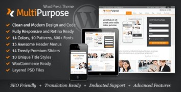 MultiPurpose 1.5.18 адаптивный шаблон wordpress