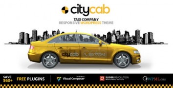 CityCab 2.0.3 адаптивный шаблон wordpress