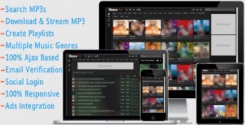 MP3 Finder 1.0 скрипт поиска музыки