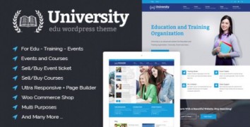 University 2.0.13 адаптивный шаблон wordpress