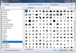 PopChar 7.3 Build 2628 вставлять спецсимволы