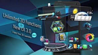 Next Launcher 3D Shell 3.7.3.2 рабочий стол приложение android