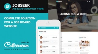Jobseek 1.8.7 адаптивный шаблон wordpress