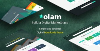 Olam 2.1 адаптивный шаблон wordpress