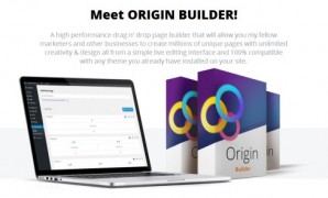OriginBuilder 1.0.2 Pro плагин конструктор лендингов wordpress