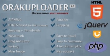 OrakUploader 1.3 скрипт мульти загрузчик картинок