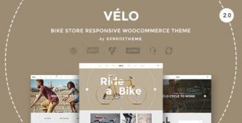 Velo 2.0.2 адаптивный шаблон wordpress