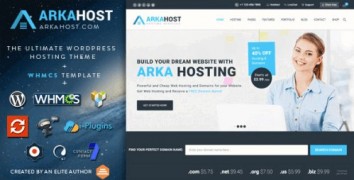Arka Host 5.1.1 адаптивный шаблон wordpress