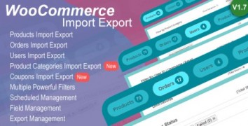 Woo Import Export 1.7.2 плагин wordpress