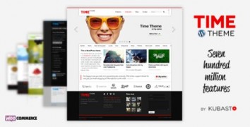 Time 4.5.2 адаптивный шаблон wordpress