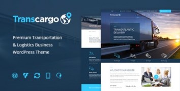 Transcargo 1.3.1 адаптивный шаблон wordpress