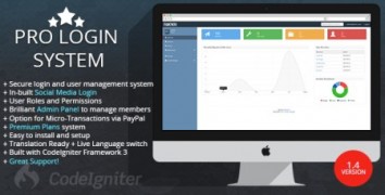 Pro Login 1.4 PHP скрипт