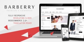Barberry 1.9.2 адаптивный шаблон wordpress