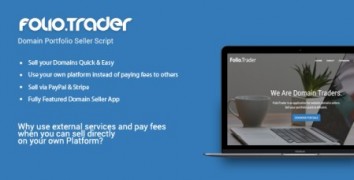 FolioTrader 1.0 скрипт продажи доменов