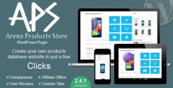 Arena Products Store 2.4.1 плагин wordpress