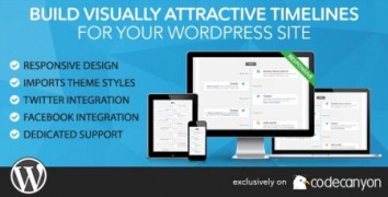WordPress Ultimate Timeline 1.7.2 плагин wordpress