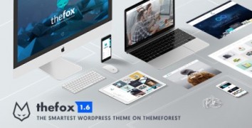 TheFox 1.633 адаптивный шаблон тема wordpress
